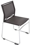Rapid Pmvbk Mesh Back Visitor Chair Black