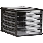 Esselte Desktop Filing Drawers A4 5D Black