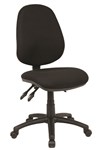 General Task Chair 120Kg No Arms Black