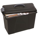 Crystalfile Suspension File Carry Case Capacity Black 18L