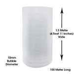 Polycell Bubblewrap 1500mm X 100M 10mm P10 Bubble
