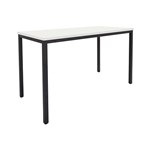 Rapid Steel Drafting Table 1800X900X900 Black Frame White