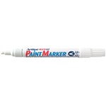 Artline 409XF Permanent Paint Marker Chisel Point 40mm White