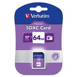 Verbatim Memory Card Class 10 Sdxc 64Gb