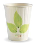 Biopak Double Walled Leaf Bio Cup 12Oz 390Ml Box Of 1000