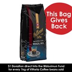 Vittoria Arabica 100 Special Bar Coffee Brazilian Rex 1Kg