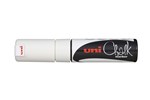 Uniball Liquid Chalk Marker Chisel Point 8mm White
