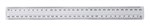 Ruler Plastic 30cm Clear