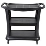 Rubbermaid Service Cart Fg9T6800Bla