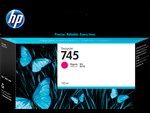 HP 745 DesignJet OEM Ink Cartridge F9J95A 130ml Magenta