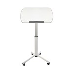 Visionchart Lectern Desk Height Adjustable White 650 x 400mm BRL100