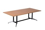Rapid Typhoon Boardroom Table 2400X1200X730Mm Beech Top