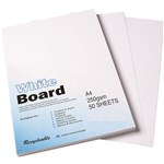 Cumberland Colourful Days Pasteboard 250Gsm A4 White Pack 100