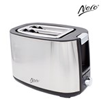 Nero 2 Slice Toaster Stainless Steel Rectangular