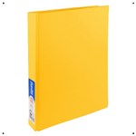 Marbig Binder Ring PE Deluxe A4 2D Ring 25mm Yellow