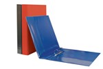 Binder Insert Clearview Ring A4 4D 25mm Red