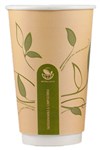Envirochoice Double Wall Cup 450Ml 16Oz Brown Pk25