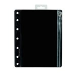 Colourhide Bindermate Pencil Case A4 Black Pk6