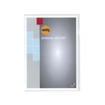 Marbig Letter File A4 Pp Two Side Opening Clear