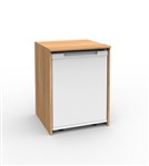 Bar Fridge Shell 570Mmw X 585Mmd X 850Mmh Woodgrain  Available in WA only 