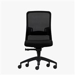 Verona Task Chair Mesh High Back Lumbar Synchro Mech Black FabricWA ONLY