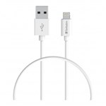 Verbatim Lightning Cable Usb  IpadPhone 1M White