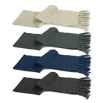 Nebraska Cable Knit Scarf