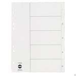 Marbig Dividers Pp A4 15 Tab White