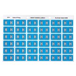 Avery Colour Code Labels 433Xx Side Tab 25X38 180 H