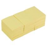 Bibbulmun Sticky Notes 36X48mm Yellow 12 Pack