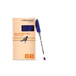 Bibbulmun Ballpoint Pen Medium Point 1mm Box 12 Blue