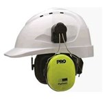 ProChoice Earmuff Cap Mounted 31db Class 5 Hi Vis Python Slimline