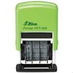 Shiny Self Inking Dater SPet400 Recycled Date Only 4mm Black