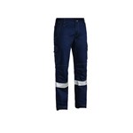 Bisley Pants Cargo Navy Cotton Twill Ripstop 234gsm X Airflow 3M Tape BPC6475T