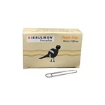 Bibbulmun Paper Clips Giant 50mm Silver Pack 100