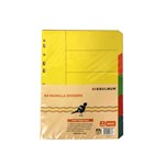 Bibbulmun Dividers Manilla A4 5 Tab Bright