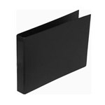 Binder A3 Insert Landscape 2D Ring 50mm Custom Made Black