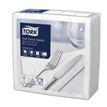 Tork Edge Emboss White Dinner Napkin 3 Ply Quarterfold Pkt100