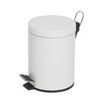Compass Bin 5L Pedal White 205D x 285H cm