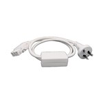 Rapidline1000mm 20A 3 Pin Starter Lead White SW3PINLEAD1000