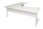 Rapid Workstation Span Corner 1500x1500mm White White RSCWS151575M NWWS