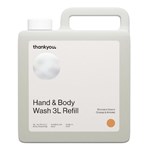 Thankyou Hand  Body Wash Refill 3 Litre Orange  Almond