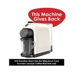 Lavazza A Modo Mio Desea Coffee Machine White Cream