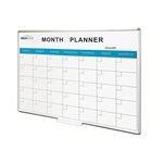 Visionchart Perpetual Printed Monthly Planner Whiteboard 1200 X 900mm VMP100