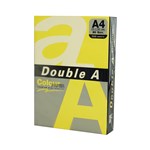 Double A Paper A4 80gsm Deep Colour Lemon Ream