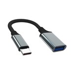 Shintaro USBC To USBA Female 15cm OTG Aluminum Connector USB30