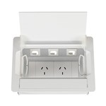Rapidline Table Surface Mounted Service Box 2GPO3DATA SWTB2G3D