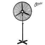 Nero Industrial Pedestal Fan 75cm Black 7490621