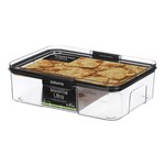 Sistema Food Container Ultra Rectangle 173L ClearBlack