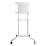 Brateck Rotating TV Moibile Stand Fits 37 To 70 White